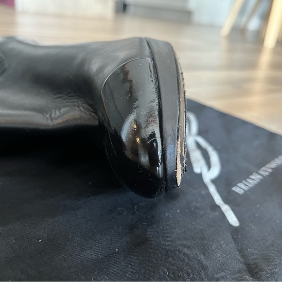 Brian Atwood black boots sz 7/37 - Picture 4 of 5
